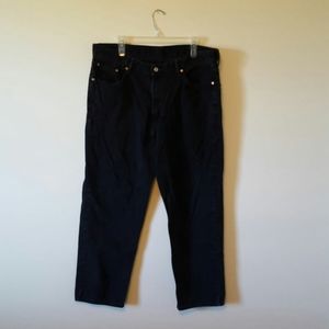Levi's 550 black jeans 40 32